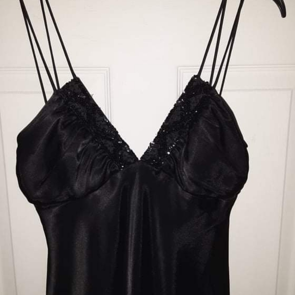 Women's beautiful, beaded top, long, formal party dress size 9/10 - Picture 5 of 12